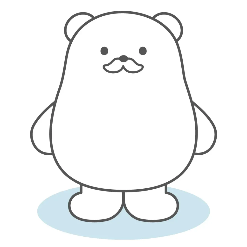 ポランパパのプロフィール用イラスト(Polanのキャラクター)